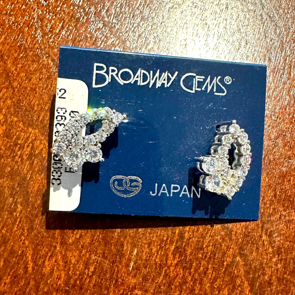 Broadway Gems studded earrings